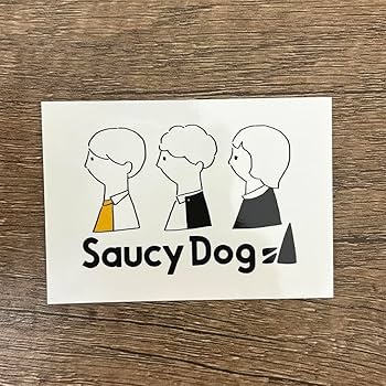 Amazon.co.jp: Saucy Dog サウシードッグ ステッカーセット